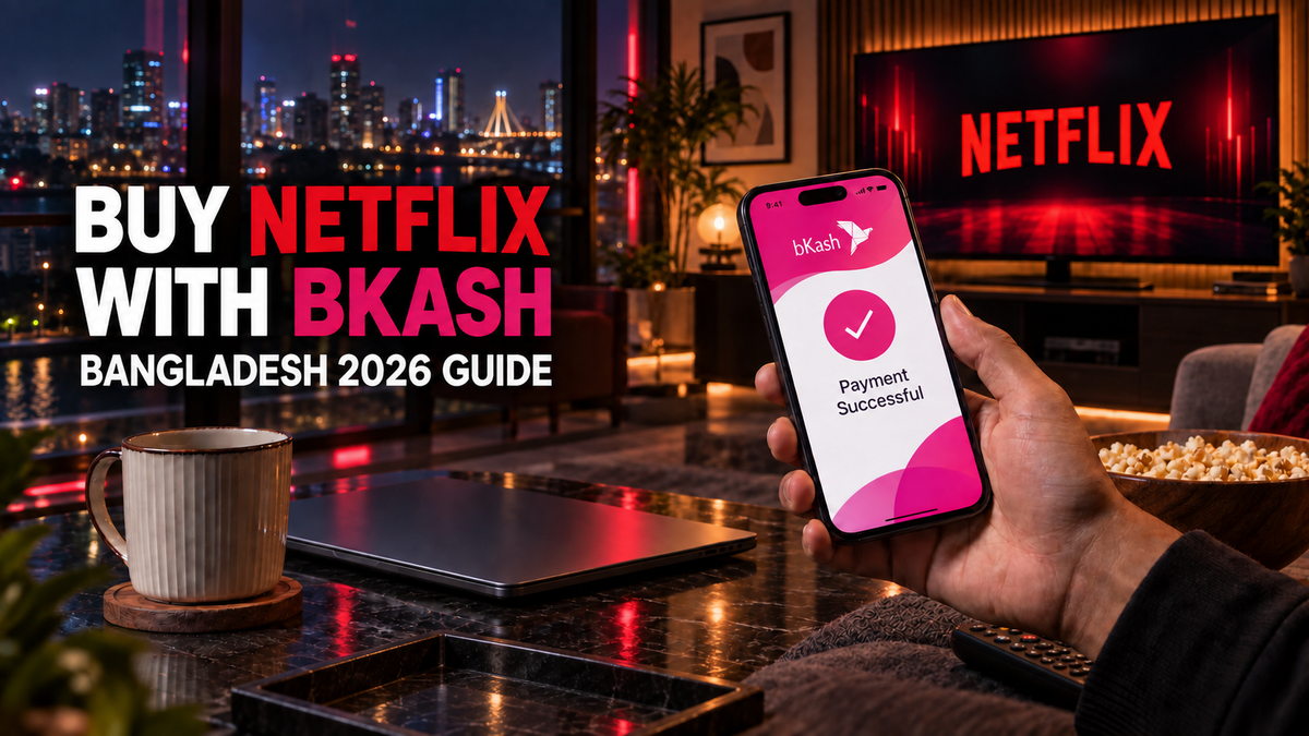 Buy Netflix with bKash in Bangladesh 2026 payment guide