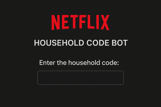 Netflix Household Code Bot