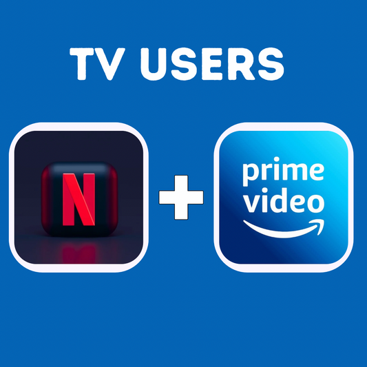 Netflix+Prime Video Combo TV Plan