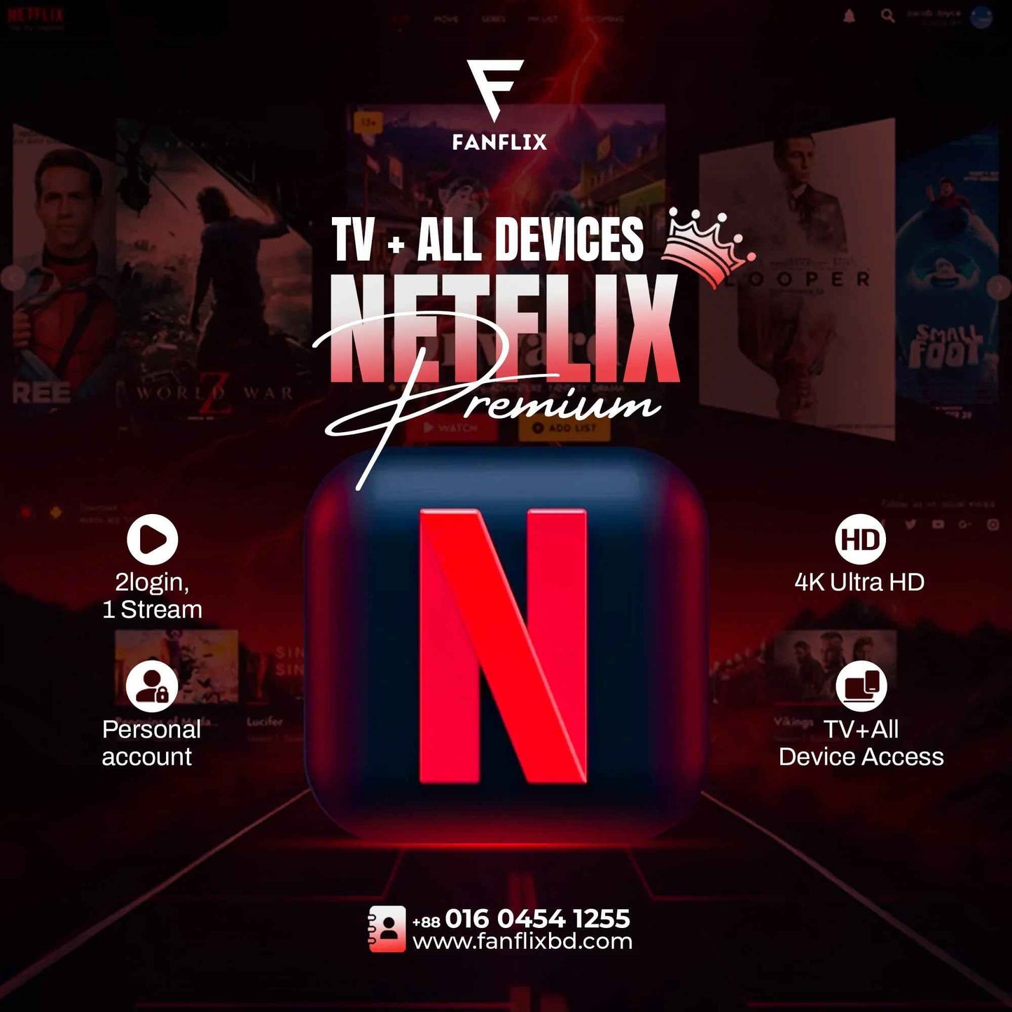 Netflix Subscription (TV Plan)