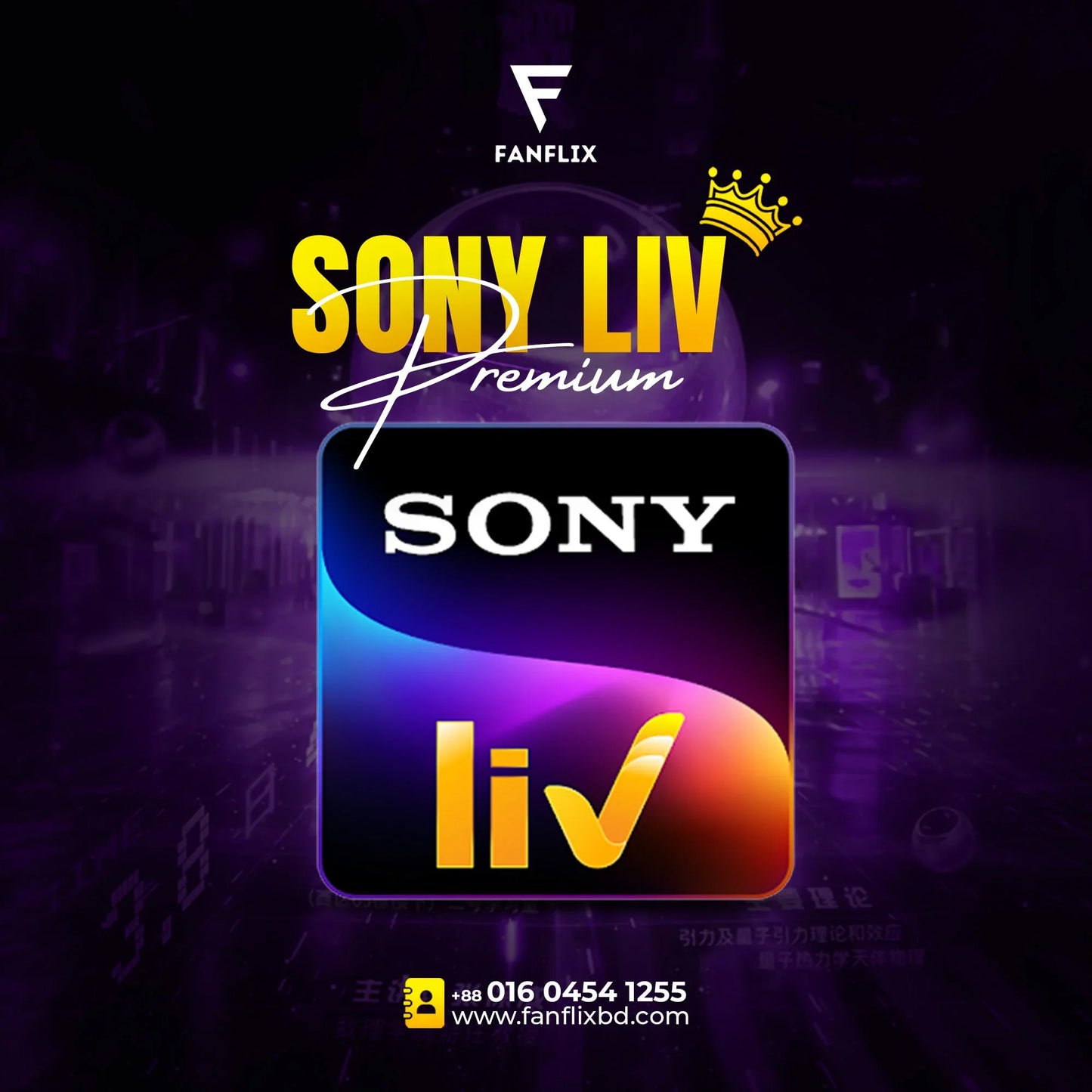 sonyliv subscription price in bd