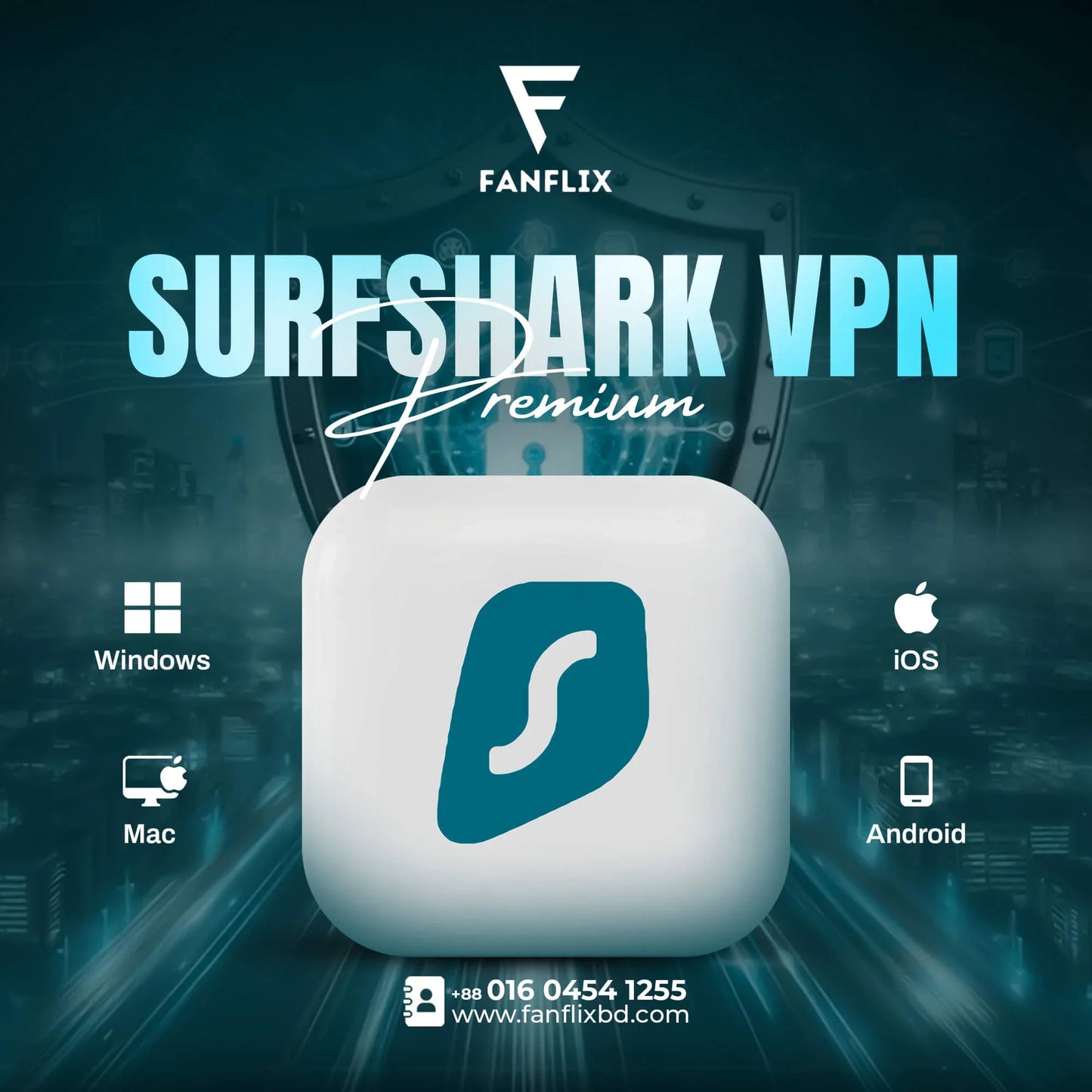 surfshark vpn price in bangladesh