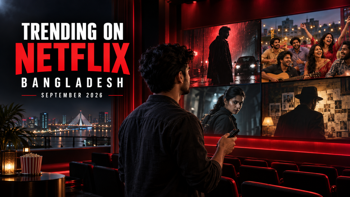 Best shows and movies trending on Netflix Bangladesh in September 2026