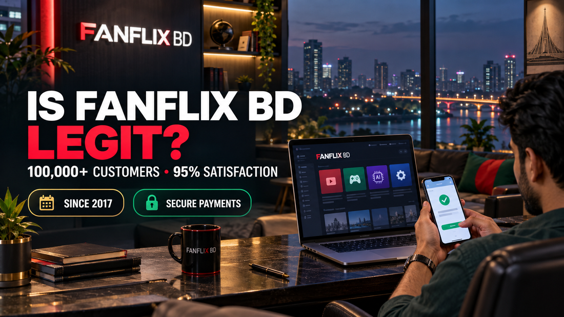 Is FanFlix BD legit with 100,000 customers and 95 percent satisfaction