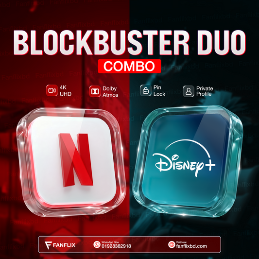 Netflix +DisneyPlus