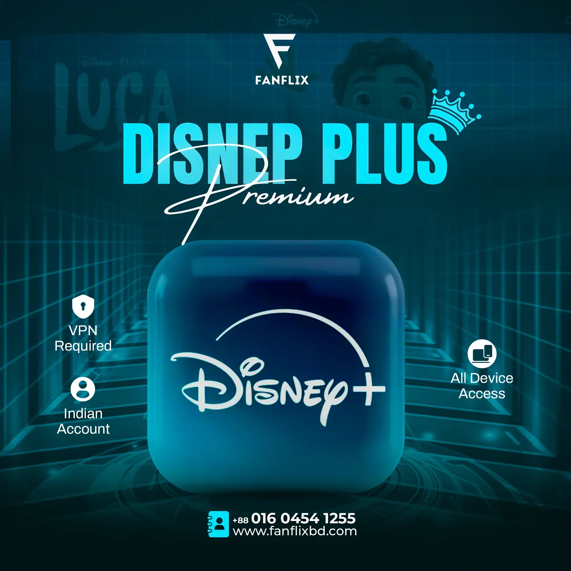 Buy DisneyPlus Premium Subscription in Bangladesh – FANFLIX - OTT ...