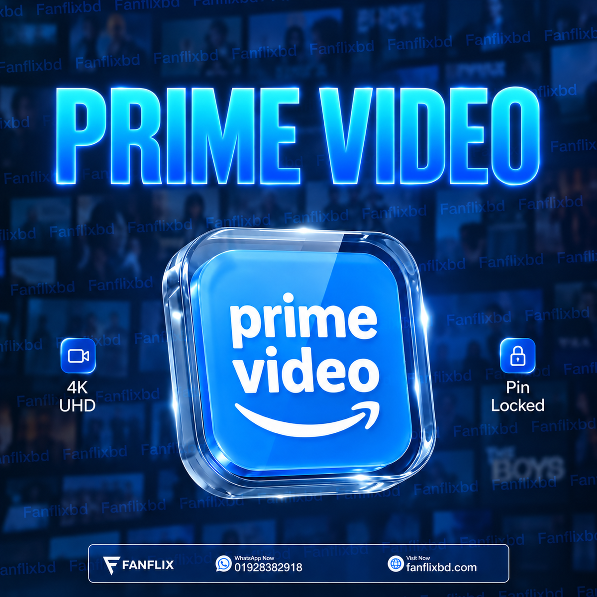 Amazon Prime Video Subscription in Bangladesh – Buy Prime Video Online at FanFlix BD