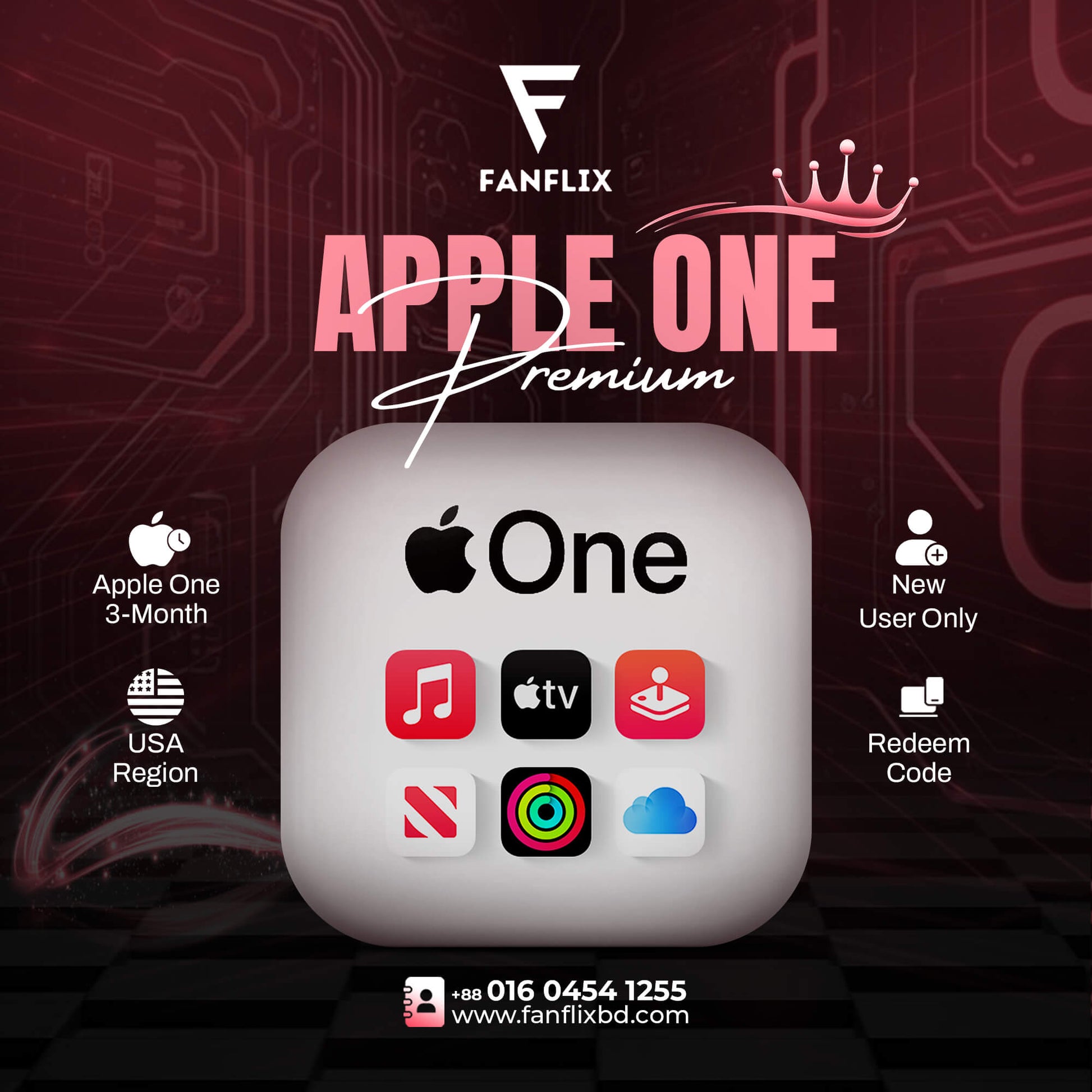 apple one subscription bd